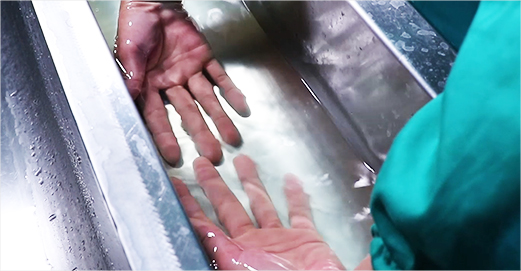 30S清洗消毒，是進入車間的必須程序